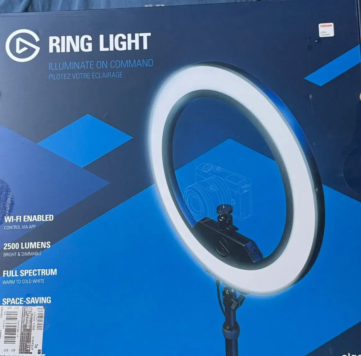 ELGATO Ring Light – profesionálne LED svetlo – NOVÉ, NEROZBA