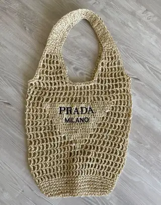 Prada slamena taška - kabelka