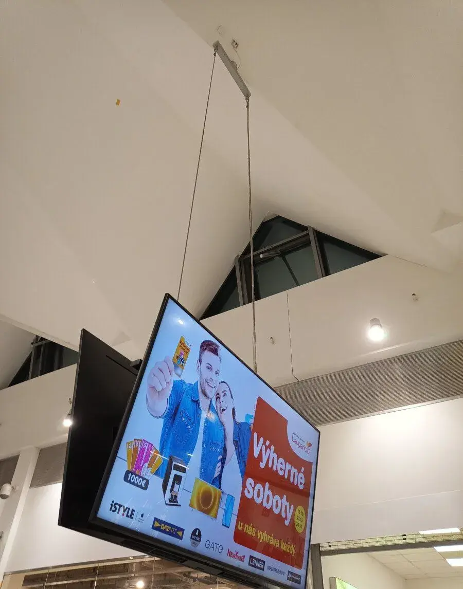 obojstranny drziak na LCD televizor