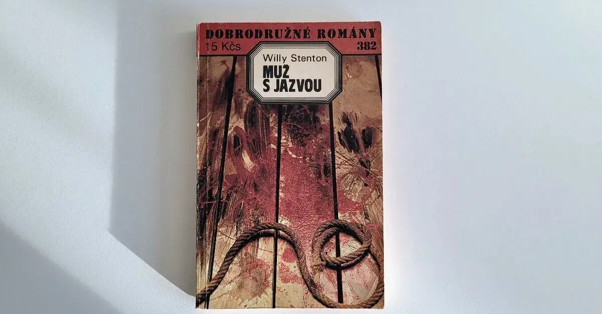 Muž s jazvou - dobrodružný román (r.1988)