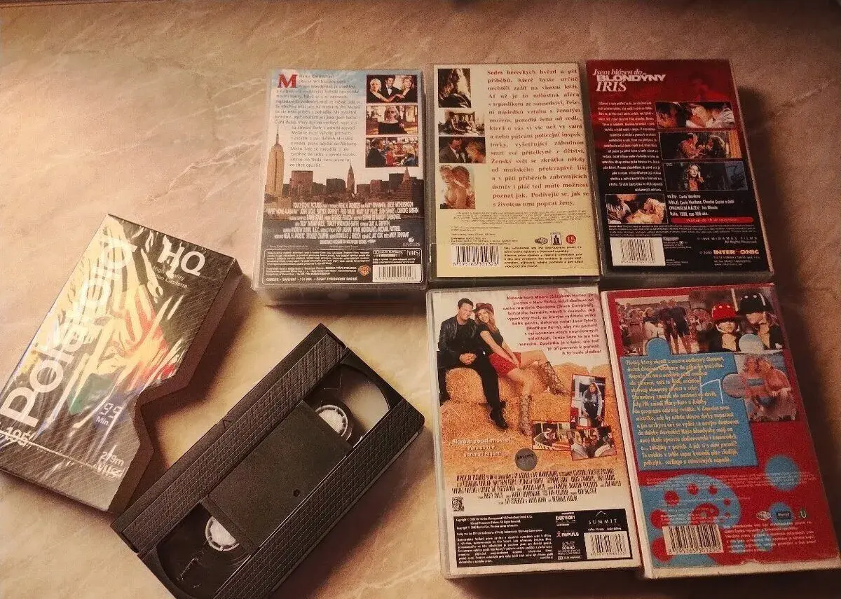 VHS filmy