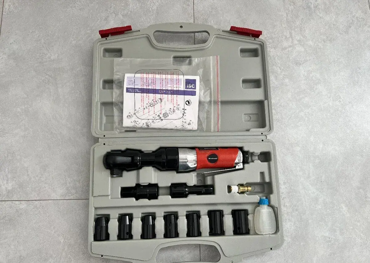 Einhell pneumatická račna + vysokotlaková hadica