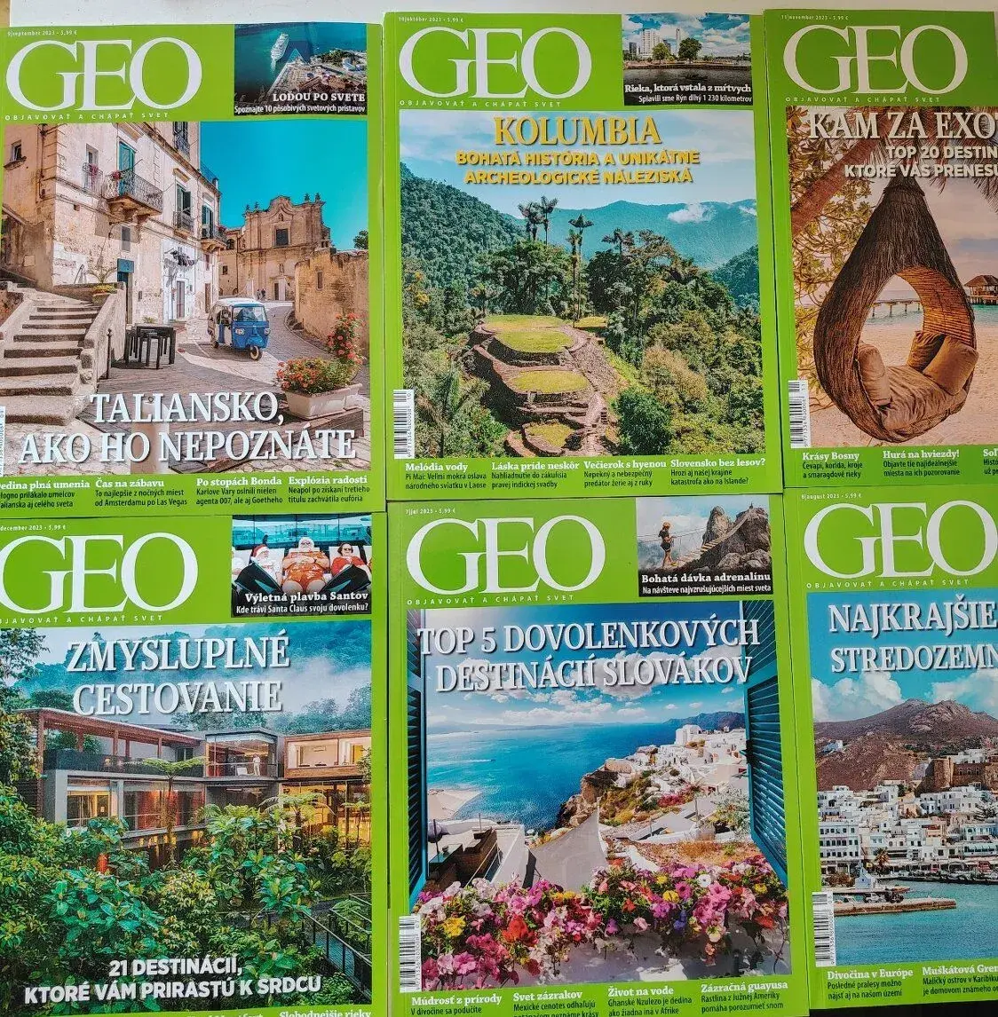 Časopisy GEO