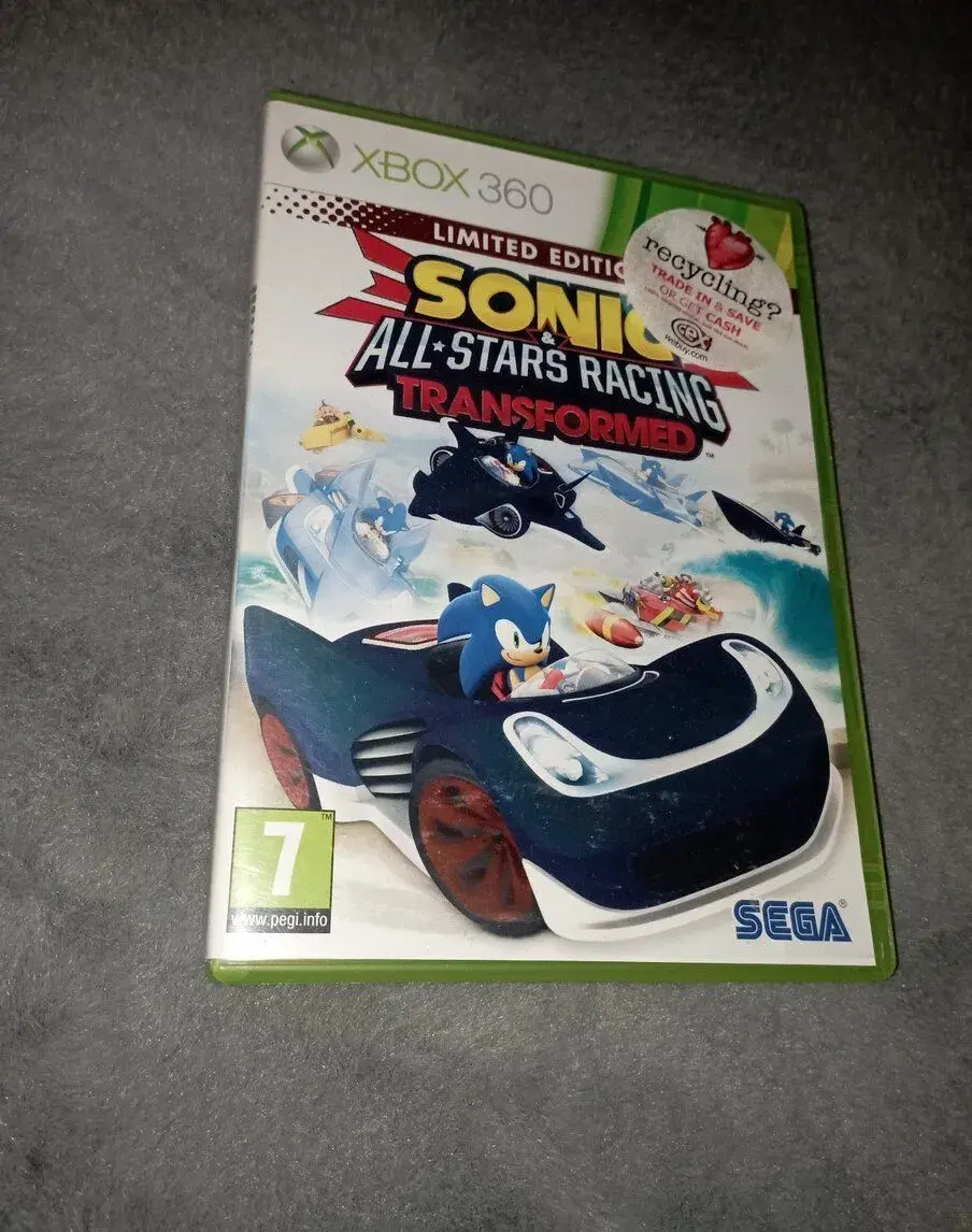 Sonic All-Stars Racing Transformed XBOX 360