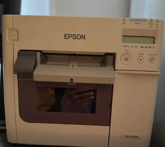 Epson tlačiareň - TM-C3500