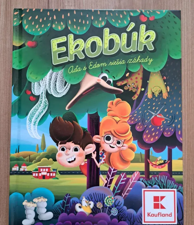 EKOBÚK ilustrovaná nálepková knižka