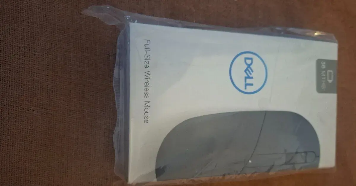 Novu, nepouzitu bezdrotovu mys Dell
