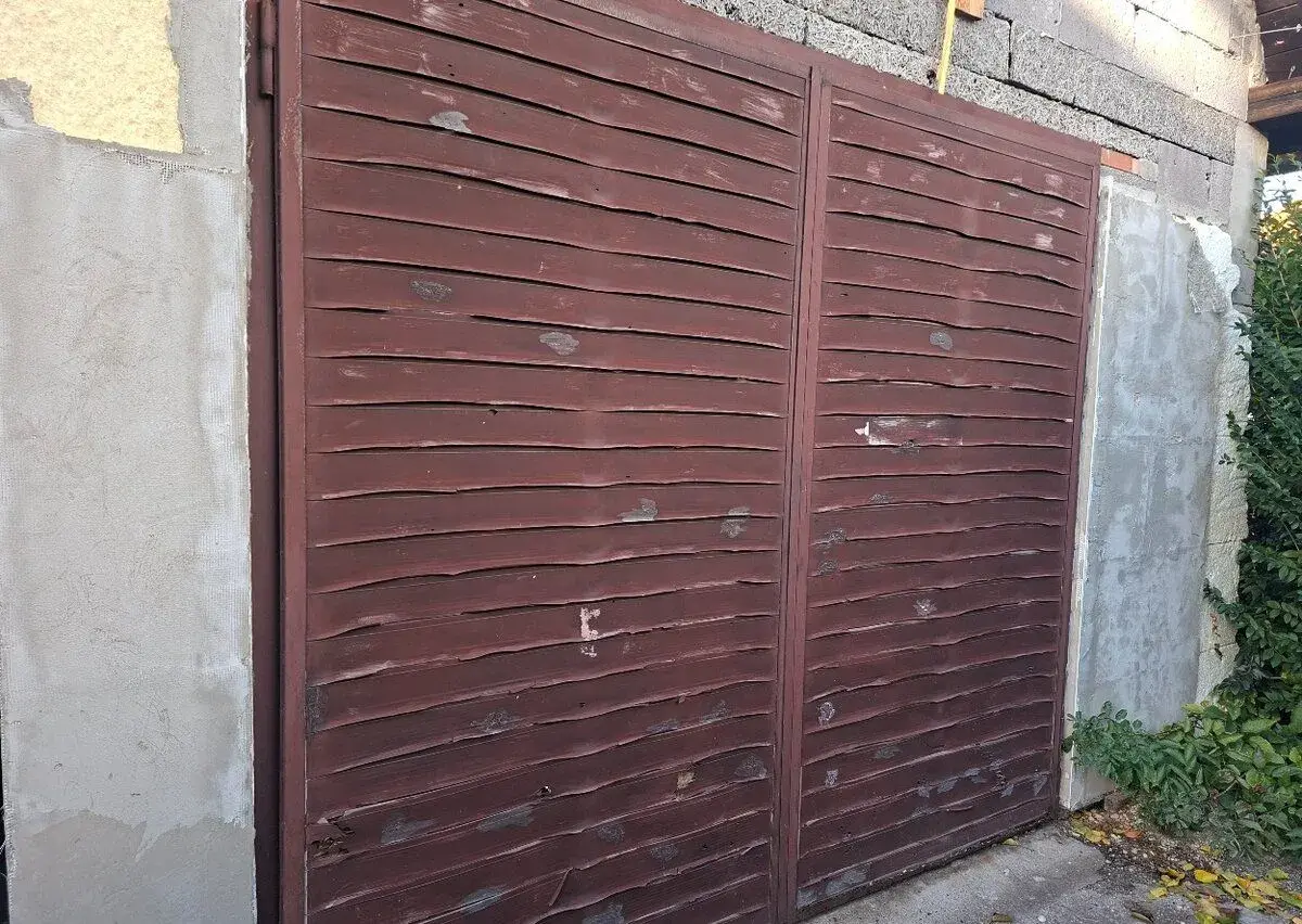 2 krídlovú garážovú bránu