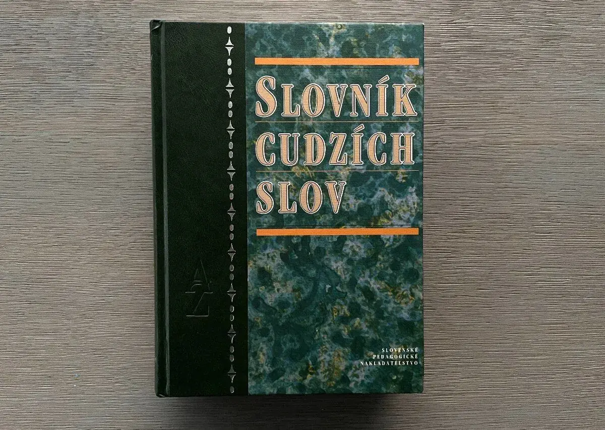nová kniha, Slovník cudzích slov