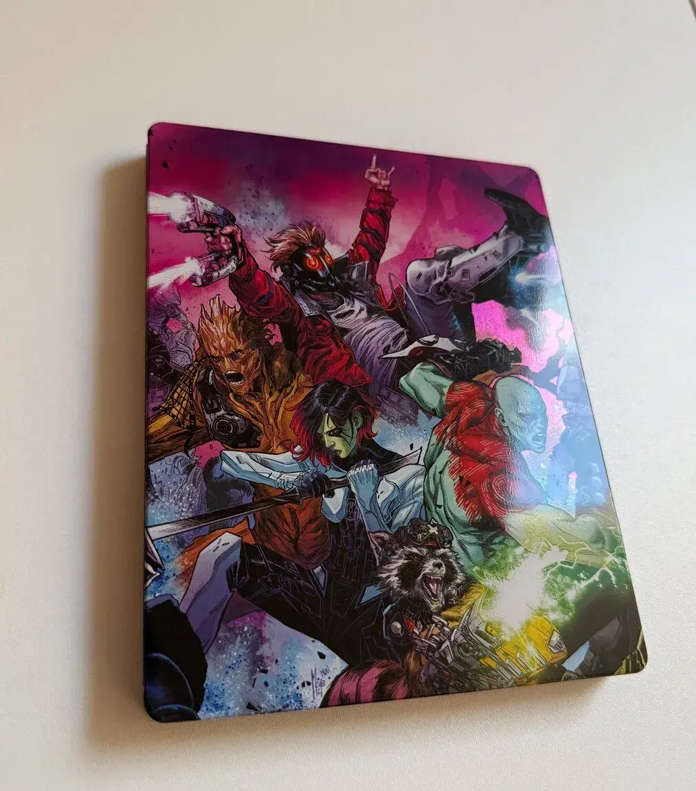 Krásny steelbook Guardians of the Galaxy, Nový