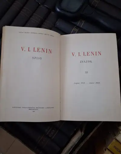 Leninove spisy-rok vydania 1955