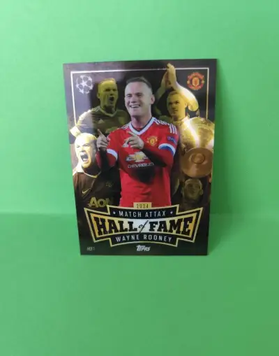 HALL of FAME Wayne Rooney Topps Match Attax 2024/25 HOF1 Man