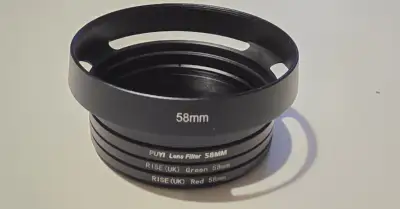 Fotografické filtre 58mm RISE / PUYI – 3 ks