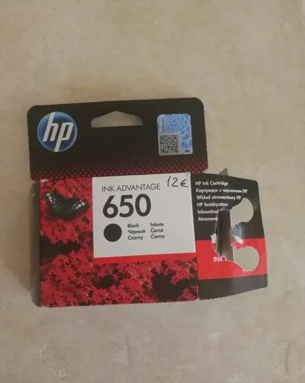 Čierna kazeta do tlačiarne HP