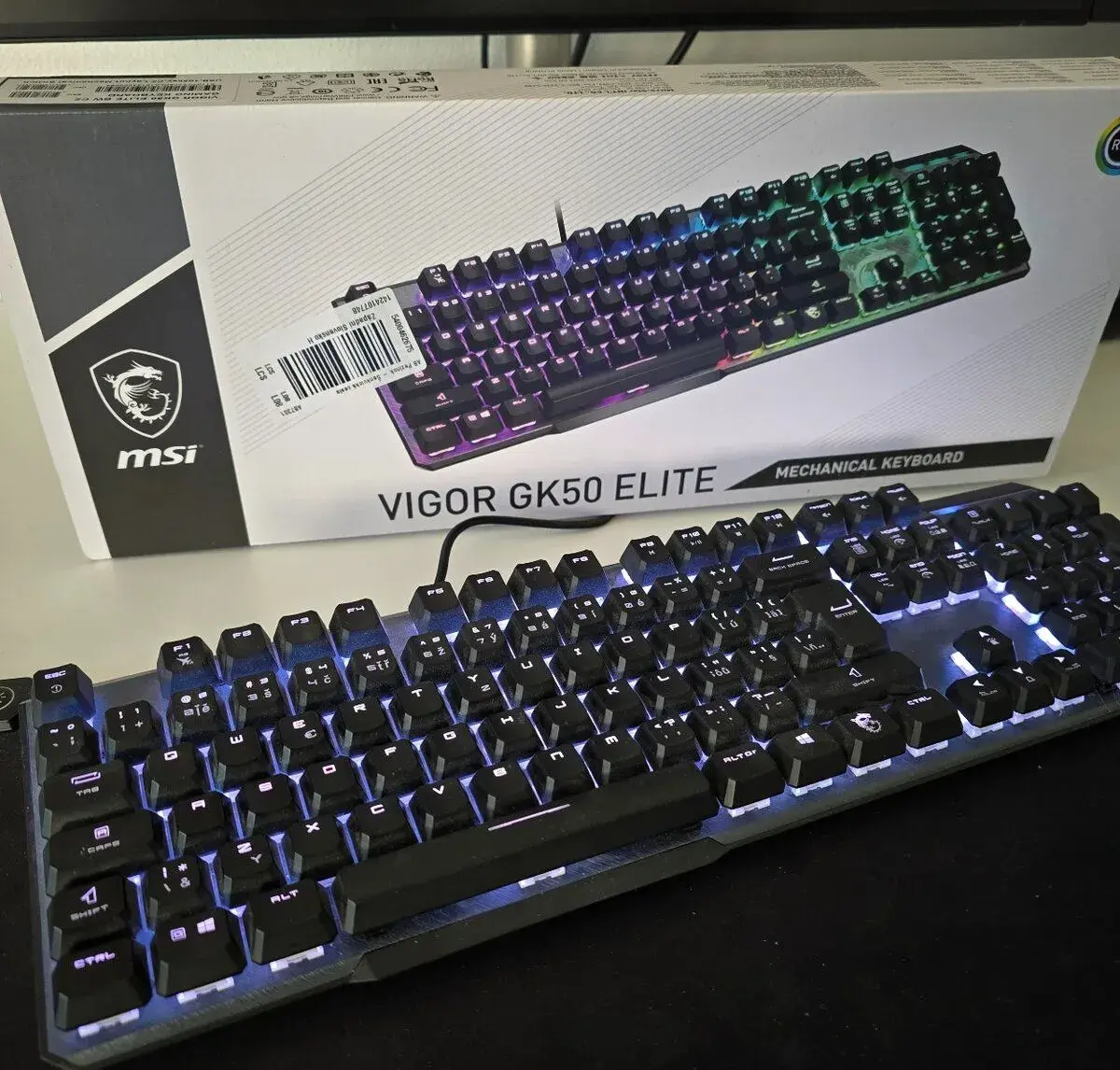 Herná Klávesnica MSI Vigor GK50 Elite