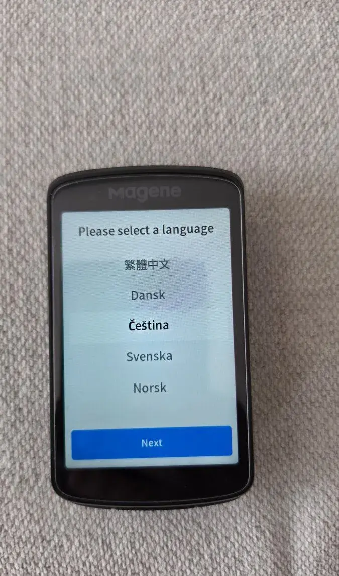 Cyklopočítač Magene C706.