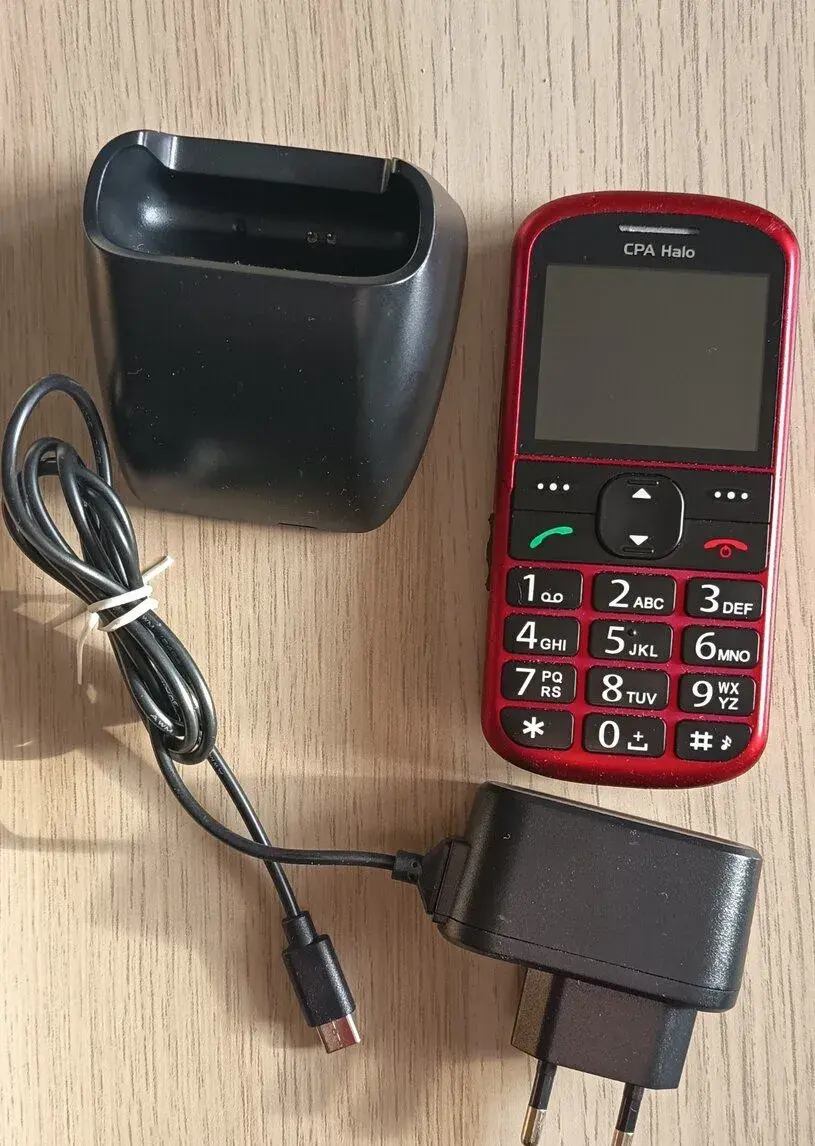 Seniorský telefón.