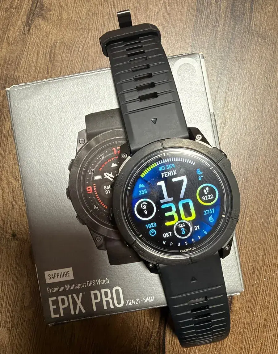 Garmin Epix Pro Gen 2 51mm Sapphire, záruka 07/2028