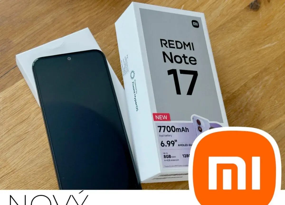 NOVÝ //// Xiaomi Redmi Note 17 4G 4 GB/128 GB Black