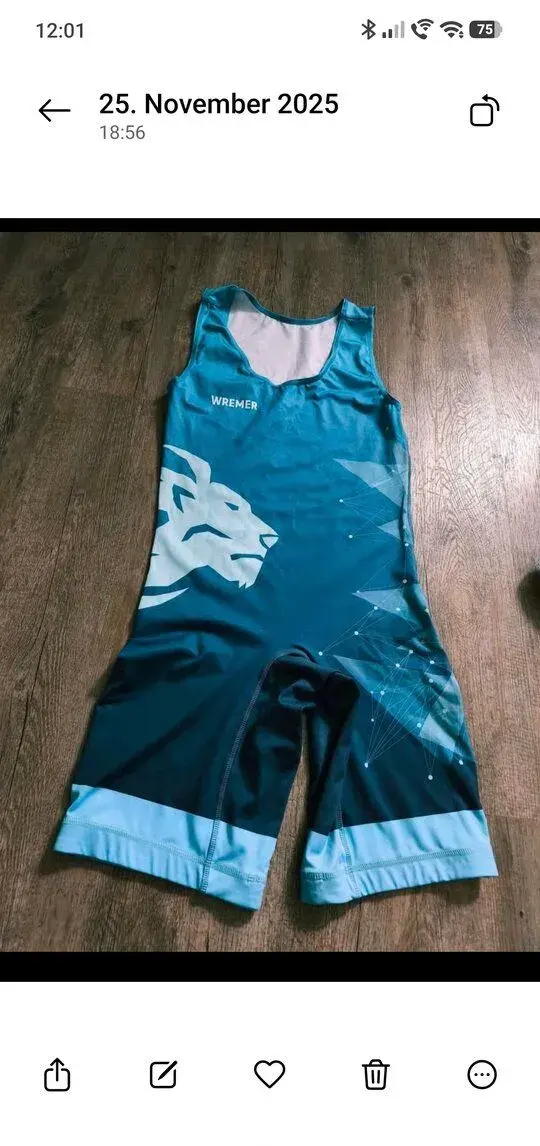 Zapasnicky dres veľ XL