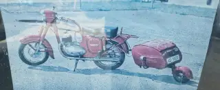 Jawa 250 s privesom