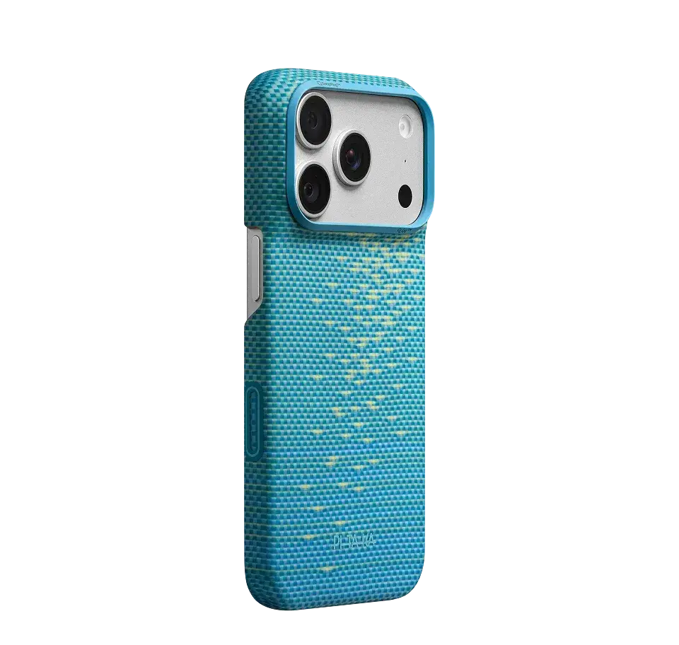 Obal na iphone 18 pro 17 pro Pitaka lucid blue