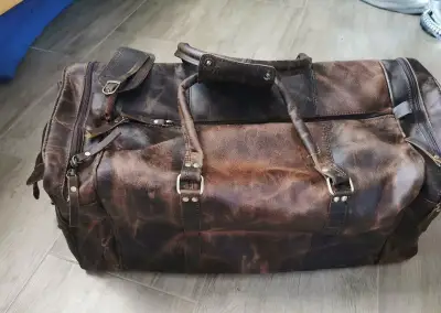 Cestovná taška buffalo leather
