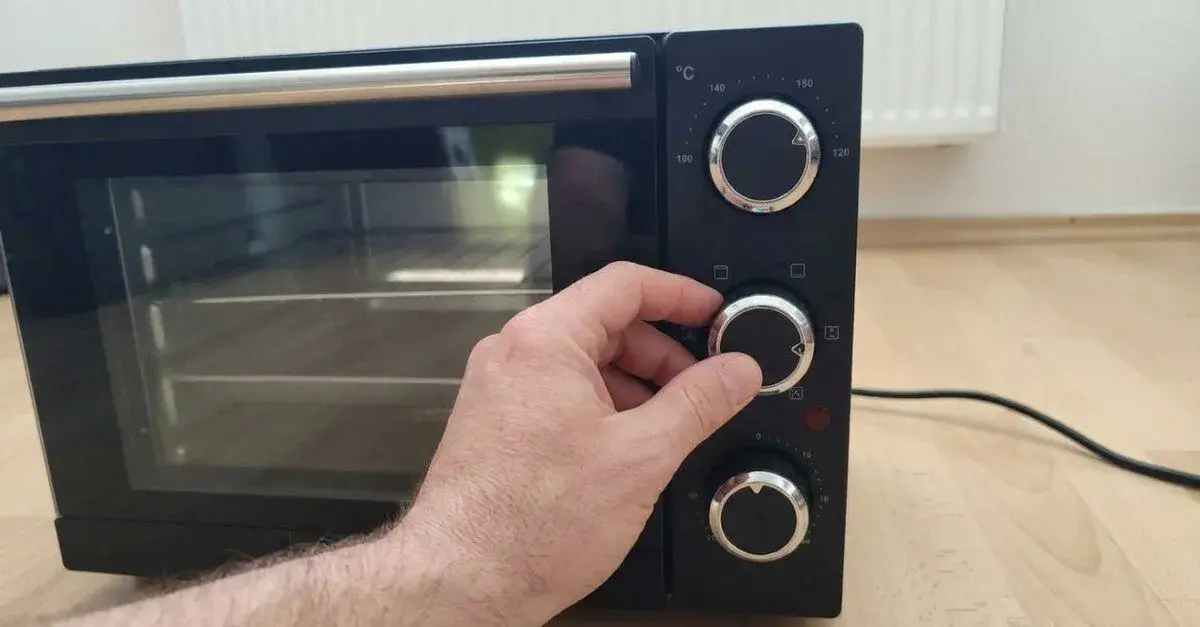 Mini rúra Ambiano, 1200W, biela – Top stav