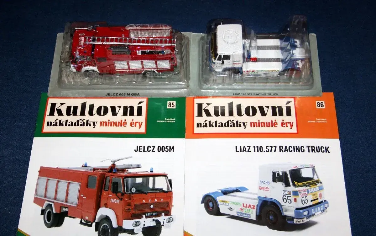 Kultové nákladné vozidlá CZ DeAgostini 1:43