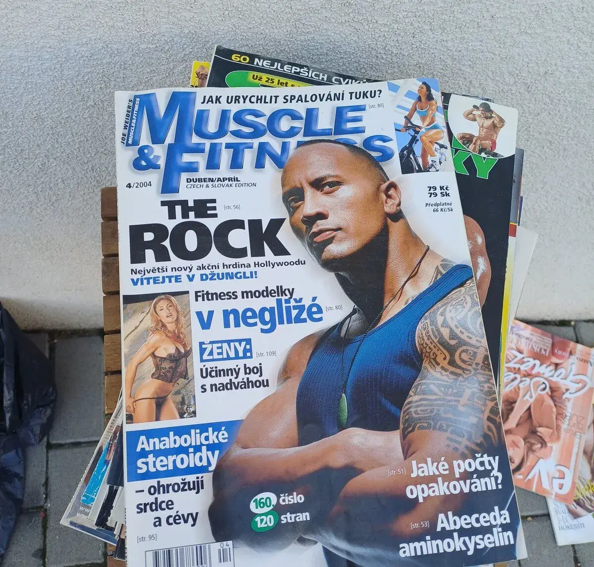 VEĽKÁ ZBIERKA ČASOPISOV MUSCLE & FITNESS OD ROKU 2000 – S PL
