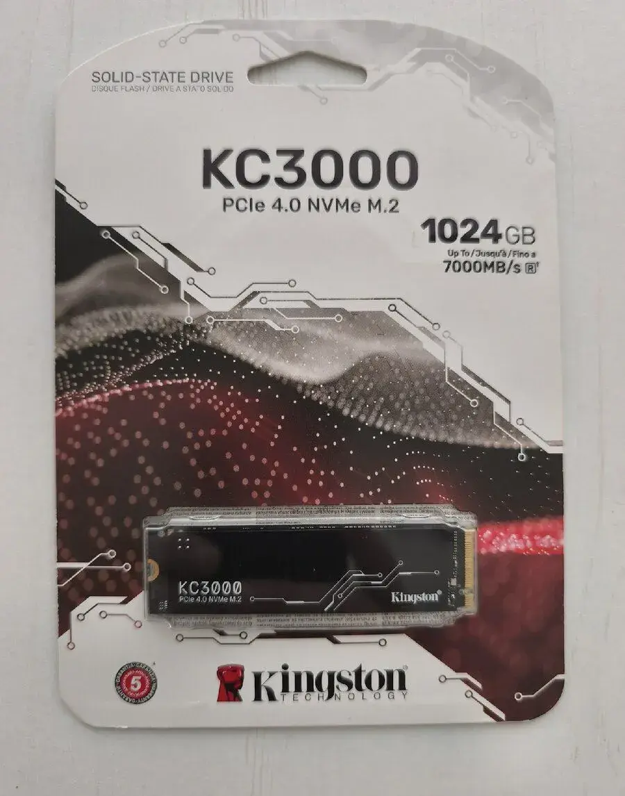 KINGSTON KC3000 PCIe 4.0 1 TB - nový