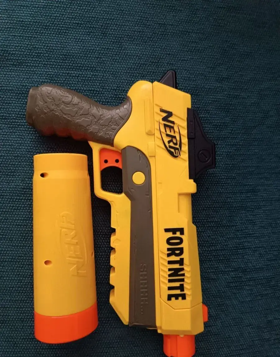 Pištoľ NERF+figúrky zvierat