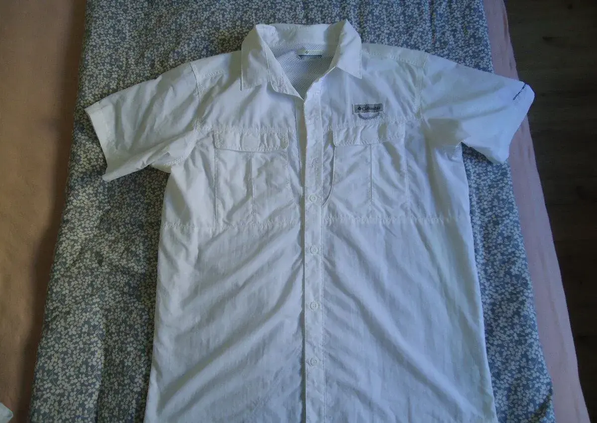 Columbia košela s krátkym rukávom, vel. M/L,fce Omni-Shield