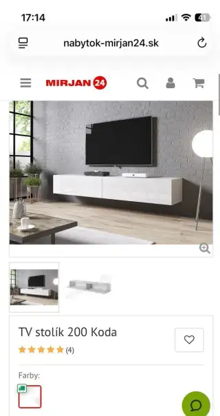 Tv skrinka