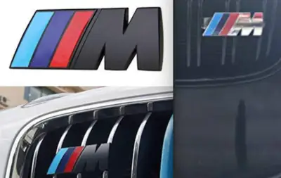 Logo ///M do mriežky, grilu