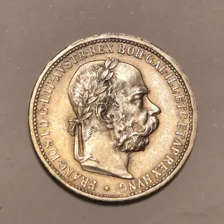 1 koruna 1901 b.z František Jozef I.
