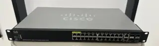 Cisco SG350X-24P (24 portov, 195W 24xPoE+ & 4xPoE++)