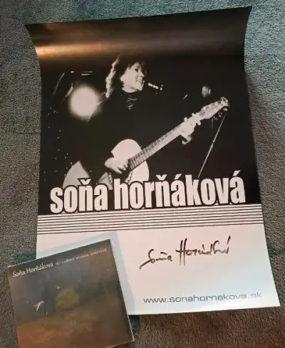 SOŇA HORŇÁKOVÁ – NA ZADNEJ STRANE HODINIEK + plagát