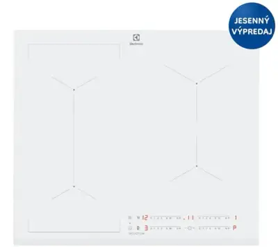 Indukčná varná doska biela Electrolux EIV63440BW