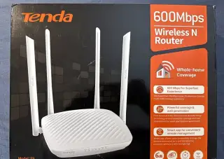 Wi-Fi router Tenda F9 (600 Mbps, 4 antény) – kompletné balen