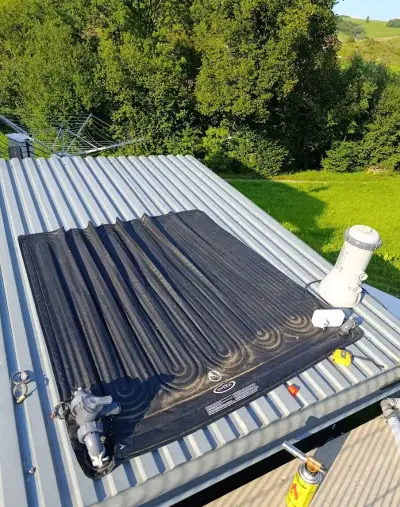 Filtrácia+ solárny panel, príslušenstvo a bazén k tomu