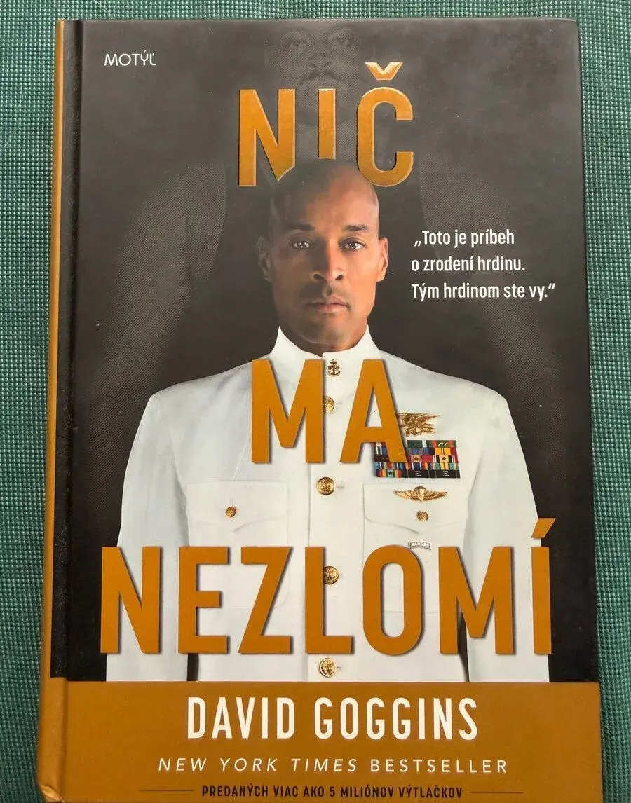 Knihu David Goggins - Nic ma nezlomi