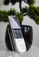 NOKIA 8800 SILVER / STAV AKO NOVÝ / BEZ ŠKRABANCA