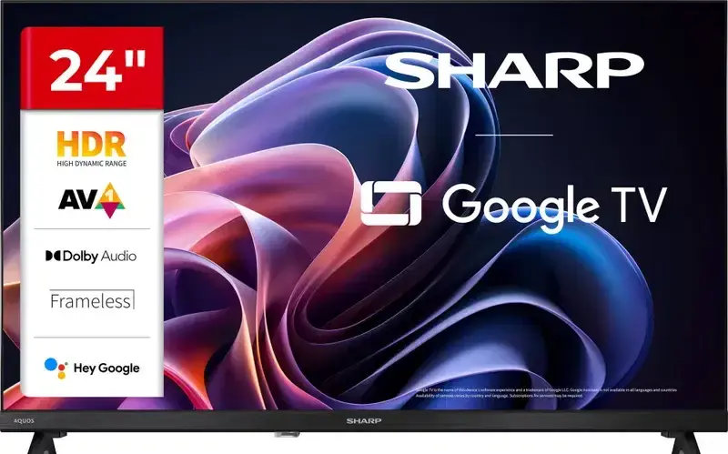 Sharp 24” Smart TV Google TV – NOVÝ / NEROZBALENÝ