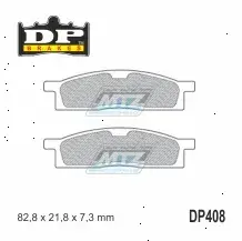 Brzdové platničky predné DP408 DP BRAKES Yamaha YZ65,85