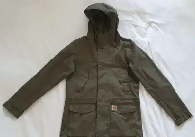 Zelená parka Carhartt WIP (model Battle Parka)