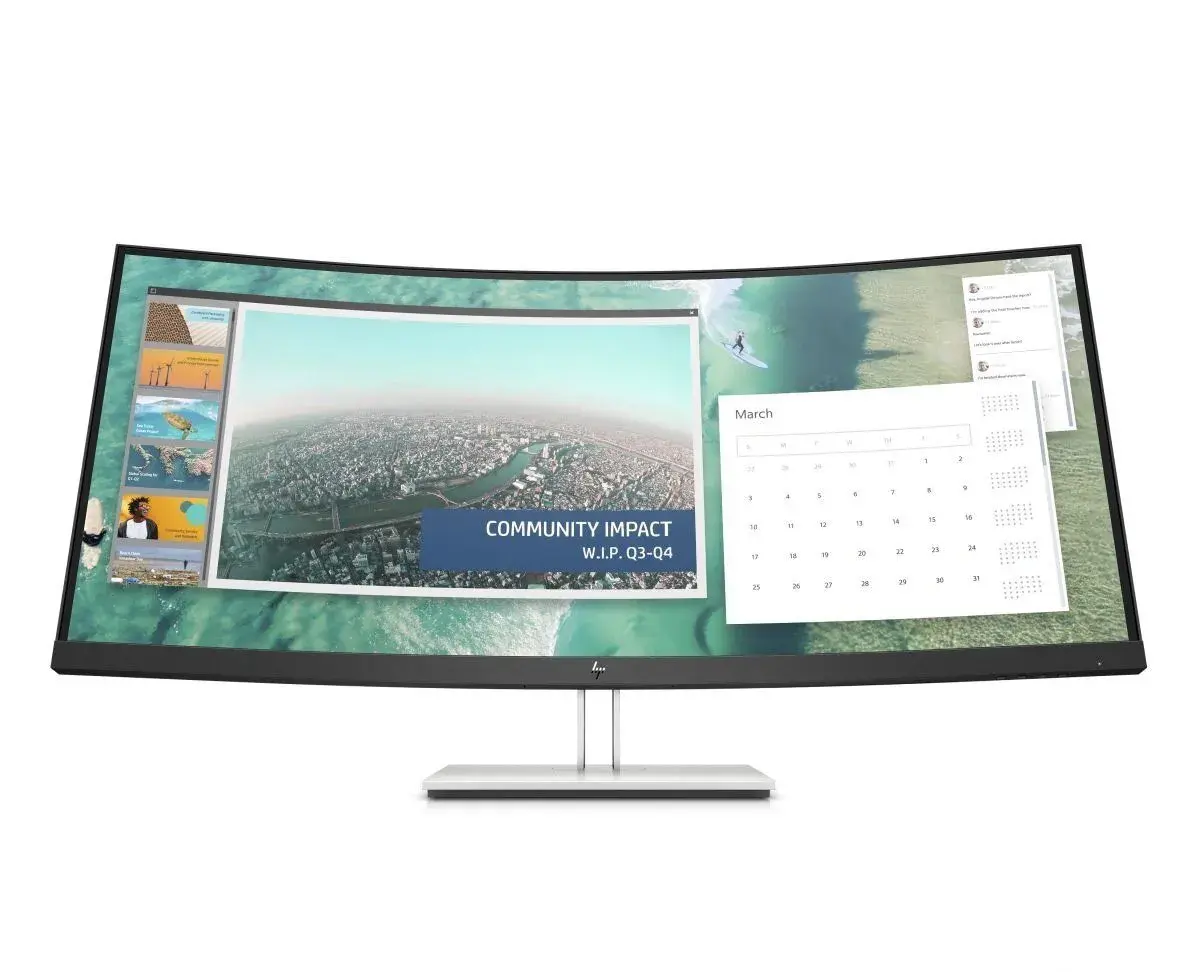 HP E344c Curved – 34" ultraširokouhlý monitor