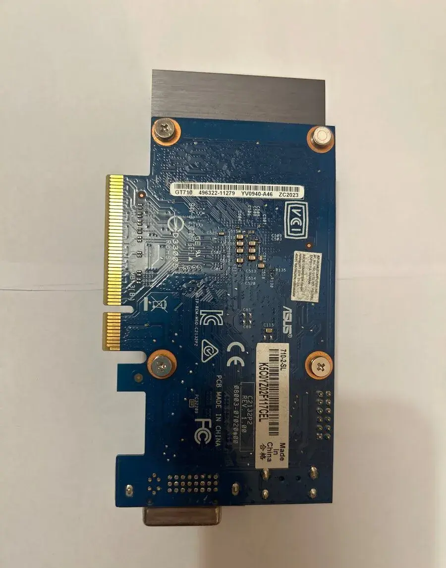 Kancelárske grafické karty ASUS / MSI / Gigabyte (HDMI, DVI,