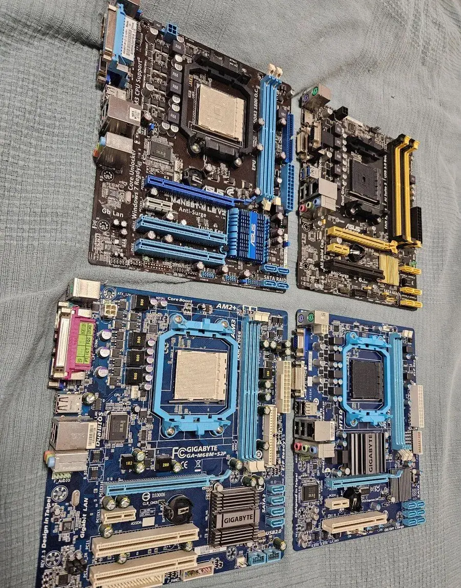AMD dosky am2+ am3+ fm2