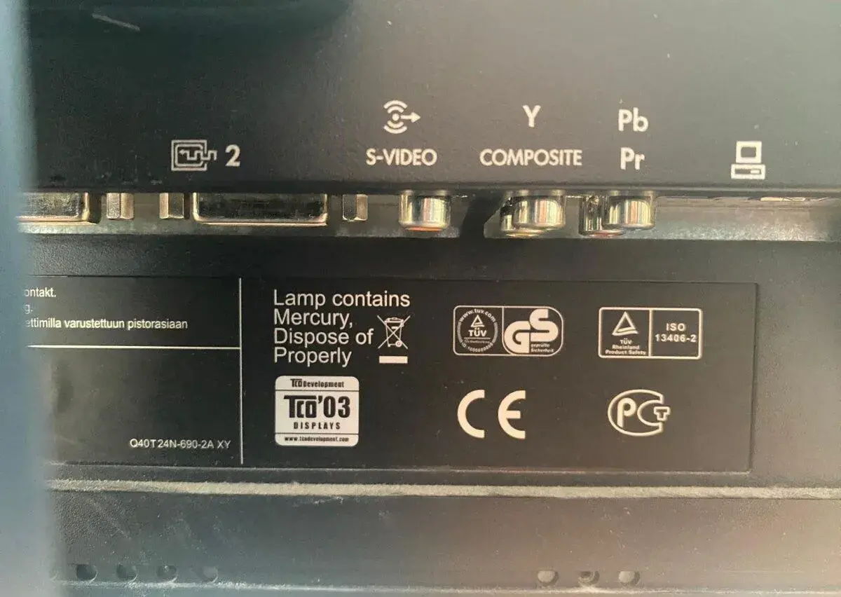 LCD monitor HP